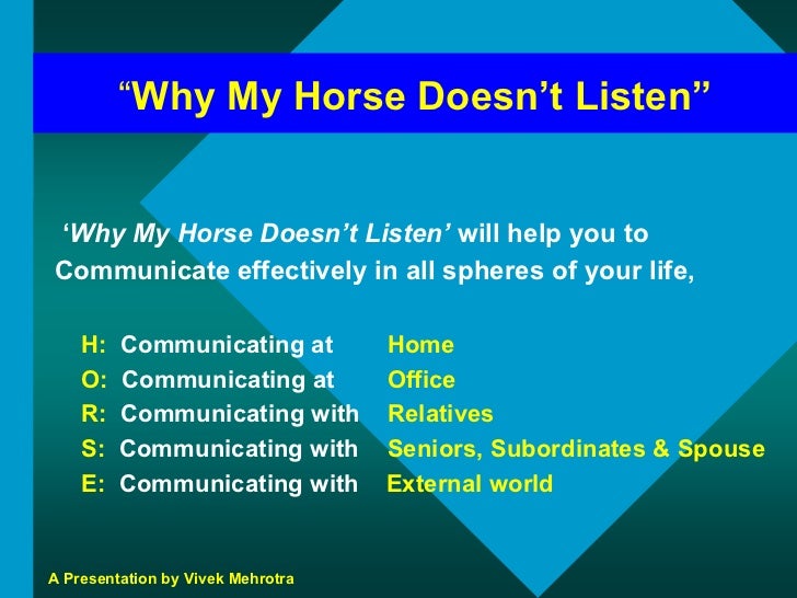 Help communicating with spouse